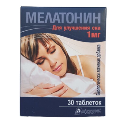 Melatonín - výživový doplnok 30tbl x 0,1g
