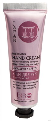 EO LAB - JAPAN SPF 20 Rozjasňujúci Krém na ruky s ginko biloba, 30ml