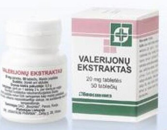 Valeriána extrakt 0,19g. 50 tab.