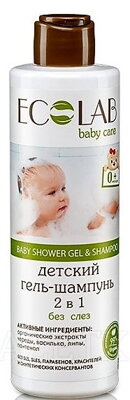 EO Lab Detský gél a šampón 2 v 1 “Bez sĺz“ 250ml