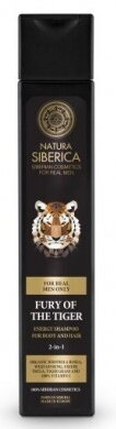 NS Energizujúci šampón pre telo aj vlasy 2 v 1 Zúrivosť tigra 250ml