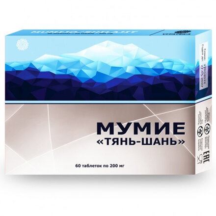 Kirgizské MÚMIO 60 tabliet x 0,2 g