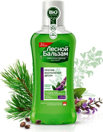 Protizápalová Ústna voda - Lesný Balzam - 400 ml