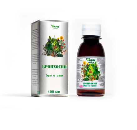 Bronchosip - Bylinný Sirup proti kašľu 100 ml