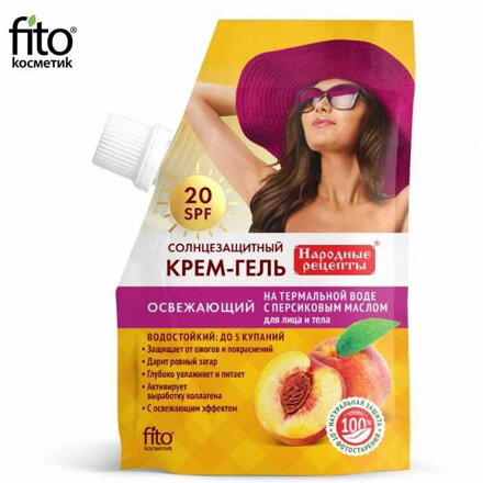 Fitokosmetik SPF 20 opaľovací krém 50ml