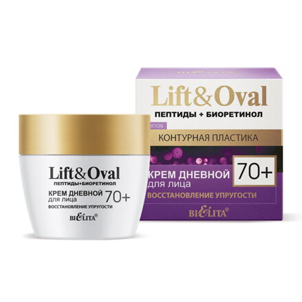 LIFT&OVAL 70 Denný pleťový krém “Obnova elasticity” 50ml