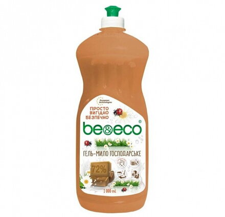 Be&ECO - Univerzálne Tekuté mydlo na pranie a domácnosť 72% 1000 ml
