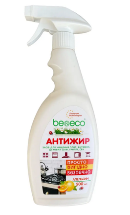 BE&ECO čistič kuchynských povrchov Pomaranč 500 ml