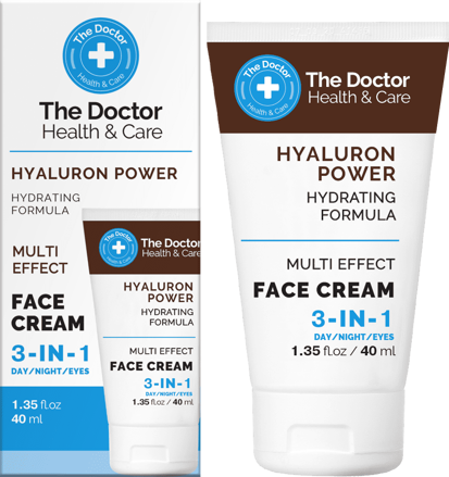 The DOCTOR pleťový hydratačný krém s Kys. HYALURÓNOVOU 3v1 40ml