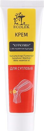 ECOLEKpro Telový krém KURKUMA 100ml