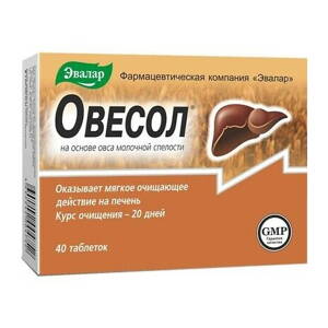 Evalar OVESOL 40 tabliet x 0,25 g