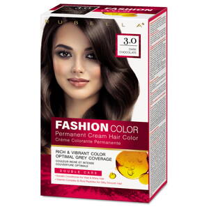 3.0 RUBELLA FASHION COLOR Dlho trvajúca Farba na vlasy TMAVÁ ČOKOLÁDA 505015ml