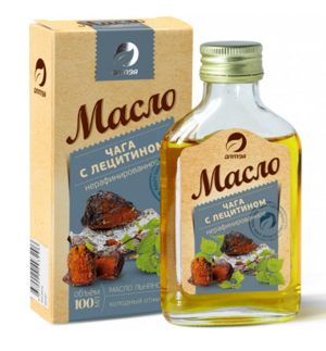 Ľanový olej s etraktom ČAGY a Lecitínom 100 ml d.s: 01.2026