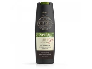 SPICY HEMP & CYPRESS 2v1 sprchový gél a šampón pre mužov 400 ml