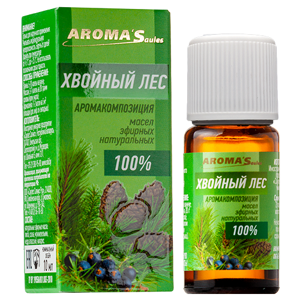 AROMASaules - 100% Éterický olej zmes IHLIČNATÝ LES 10ml