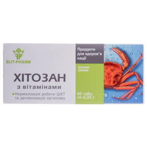 ELIT Pharm - Chitosan s vitamínmi 80 tab.