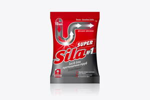 SUPER SILA - na čistenie odpadového potrubia 70g