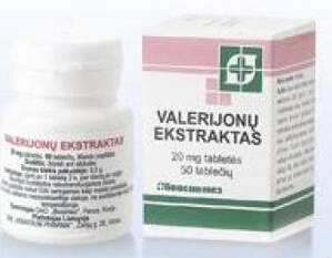 Valeriána extrakt 0,19g. 50 tab.