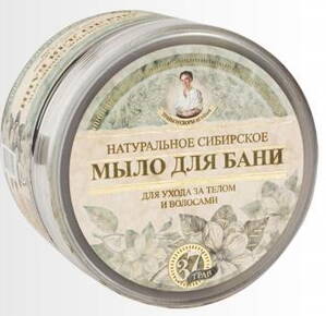 TCA Čierne sibírske husté prírodné bylinné mydlo na telo aj vlasy na zaklade výťažkov zo 37 sibírskych bylin 500ml