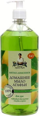 RBA Tekuté mydlo Mäta-Citrón pre domácnosť 3 v 1 1000ml