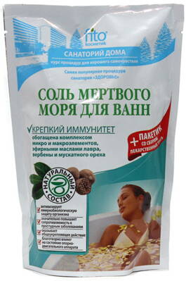 FK - Soľ z mŕtveho mora do kúpeľa na imunitu , 530g