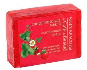 Le Cafe de Beaute Glycerínové mydlo Jahodový fresh 100g