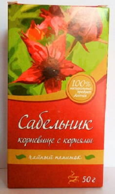 Čajový nápoj Sabelnik  Nátržnica močiarna 50g
