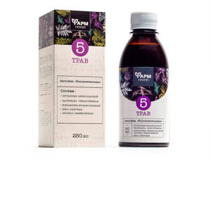 Farmgrup POKOJ, KĽUD a RELAX TINKTÚRA Z 5 BYLÍN 250ml