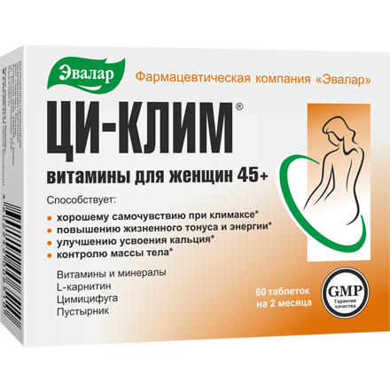 EVALAR CI KLIM Bio menopauza v rovnováhe 60tbl x 0,56g