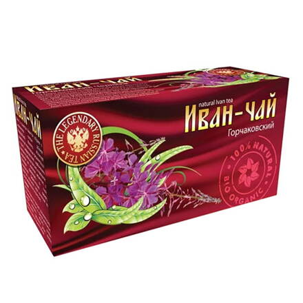 TEAVIT - Organický Fermentovaný Čaj Ivan granulovaný - Kyprina Úzkolistávrbovka úzkolistá 20x1,5g