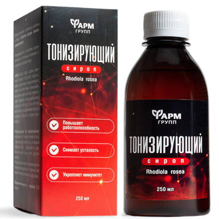 Farmgrup - Tonikum so zlatým koreňom Rhodiola Rosea 250ml d.s:1.3.2026