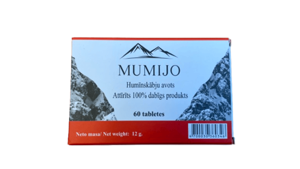 KYRGYZSKÉ MÚMIO 60 tabliet po 0,2 g
