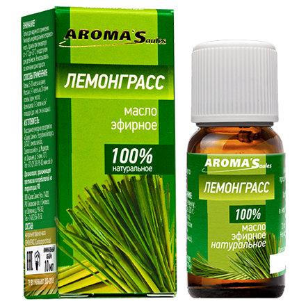 AROMASaules 100% Éterický olej Citronellacitrónová tráva 10ml d.s: 03.2026