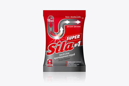 SUPER SILA - na čistenie odpadového potrubia 70g