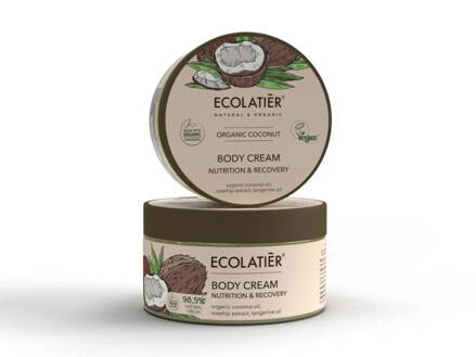 ECOLATIER ORGANIC COCONUT telový krém 250 ml