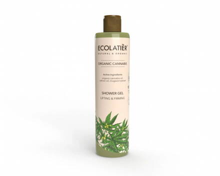 ECOLATIER ORGANIC CANNABIS Liftingový a spevňujúci sprchový gél 350ml
