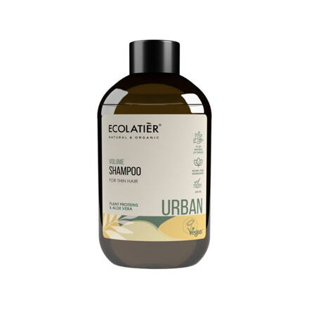 ECOLATIER šampón OBJEM pre TENKÉ VLASY 600 ml