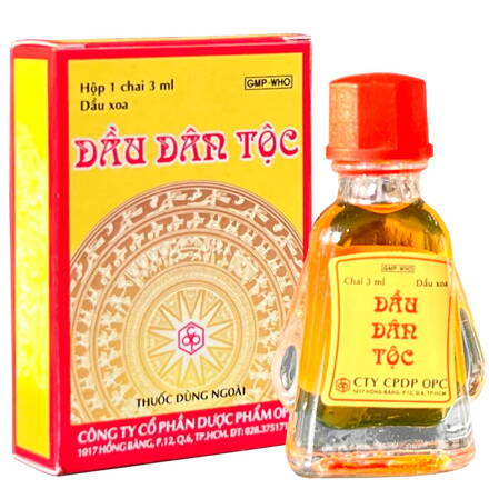 Dan Toc Oil masážny olej 3ml