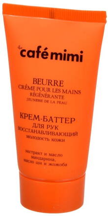 Cafe mimi - Krémové maslo na ruky Revitalizujúce, 50ml