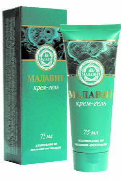 Gélový kozmetický krém „Malavit“, 75 ml